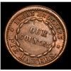 Image 3 : 1863 Our Country Civil War Token 1c Grades Select Unc BN