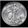 Image 2 : 1934-p Walking Liberty Half Dollar 50c Grades Choice+ Unc