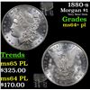 Image 1 : 1880-s Morgan Dollar $1 Grades Choice Unc+ PL