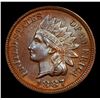 Image 2 : 1887 Indian Cent 1c Grades Choice+ Unc BN
