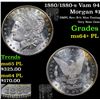 Image 1 : 1880/1880-s Vam 94 Morgan Dollar $1 Grades Choice Unc+ PL