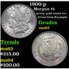 Image 1 : 1900-p Morgan Dollar $1 Grades GEM Unc