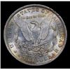 Image 3 : 1884-o Rainbow Toned Morgan Dollar $1 Grades Choice+ Unc