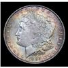 Image 2 : 1885-p Rainbow Toned Morgan Dollar $1 Grades Choice+ Unc