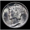 Image 2 : 1940-s Mercury Dime 10c Grades Gem++ Unc