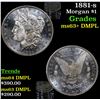 Image 1 : 1881-s Morgan Dollar $1 Grades Select Unc+ DMPL