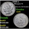 1888-s Morgan Dollar $1 Grades BU+