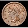 Image 2 : 1852 Braided Hair Large Cent 1c Grades Select+ Unc BN
