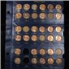 Near complete Lincoln cent page 1959-1973 34 coins