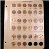 Near complete Lincoln cent page 1947-1958 32 coins