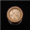 Image 3 : ***Auction Highlight*** Lincoln Wheat cent 1c orig roll, 1909-s one end, VDB rev other end, WOW! (fc