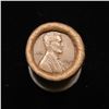 Image 3 : Mixed small cents 1c orig shotgun roll, 1919-s Wheat Cent, 1880 Indian Cent other end