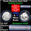 Image 1 : Buffalo Nickel Shotgun Roll in Old Bank Style 'Bell Telephone'  Wrapper 1924 & d Mint Ends