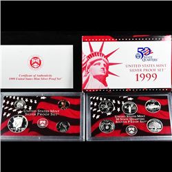 1999 United States Mint Silver Proof Set
