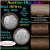 Image 1 : ***Auction Highlight*** Full solid Key date 1878-cc Morgan silver dollar roll, 20 coins (fc)