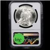 Image 3 : NGC 1923-p Peace Dollar $1 Graded ms64+ By NGC
