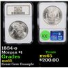 Image 1 : NGC 1884-o Morgan Dollar $1 Graded ms65 By NGC