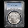 Image 2 : PCGS 1888-p Morgan Dollar $1 Graded ms63 By PCGS