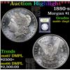 Image 1 : ***Auction Highlight*** 1880-s Morgan Dollar $1 Graded GEM++ DMPL By USCG (fc)