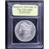 Image 4 : ***Auction Highlight*** 1879-s Rev '78 Top 100 Morgan Dollar $1 Graded Select Unc By USCG (fc)