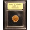 Image 4 : ***Auction Highlight*** 1864 Bronze Indian Cent 1c Graded Select+ Unc RD By USCG (fc)