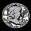 Image 6 : ***Auction Highlight*** 1953 Franklin Half Dollar 50c Graded GEM++ Proof By USCG (fc)