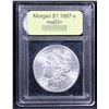 Image 4 : ***Auction Highlight*** 1887-s Morgan Dollar $1 Graded Select+ Unc By USCG (fc)