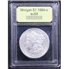 Image 4 : ***Auction Highlight*** 1884-s Morgan Dollar $1 Graded Choice AU/BU Slider By USCG (fc)