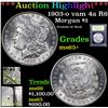 Image 1 : ***Auction Highlight*** 1903-o vam 4a R6 Morgan Dollar $1 Graded GEM+ Unc By USCG (fc)