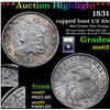 Image 1 : ***Auction Highlight*** 1831 Capped Bust Half Dime 1/2 10c Graded Select Unc By USCG (fc)