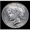 Image 2 : ***Auction Highlight*** 1934-p Peace Dollar $1 Graded Choice+ Unc By USCG (fc)