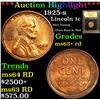 Image 1 : ***Auction Highlight*** 1925-s Lincoln Cent 1c Graded Select+ Unc RD By USCG (fc)