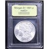 Image 4 : ***Auction Highlight*** 1891-p Morgan Dollar $1 Graded Select+ Unc By USCG (fc)