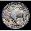 Image 3 : ***Auction Highlight*** 1916-p Rainbow Toned Buffalo Nickel 5c Graded GEM+ Unc By USCG (fc)