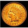 Image 2 : ***Auction Highlight*** 1897 Indian Cent 1c Graded Choice+ Unc RD By USCG (fc)
