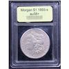 Image 4 : *Highlight Of Entire Auction* 1893-s Morgan Dollar $1 Graded Choice AU/BU Slider+ By USCG (fc)
