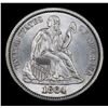 Image 2 : ***Auction Highlight*** 1864-s Seated Liberty Dime 10c Graded GEM+ Unc By USCG (fc)