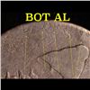 Image 11 : *Highlight Of Entire Auction* 1797 Plain Edge Liberty Cap 1 above 1 C-1, 1/2c Graded xf details USCG