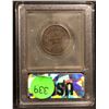 Image 5 : *Highlight Of Entire Auction* 1797 Plain Edge Liberty Cap 1 above 1 C-1, 1/2c Graded xf details USCG
