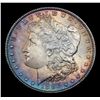 Image 2 : ***Auction Highlight*** 1886-p Rainbow Toned Morgan Dollar $1 Graded GEM+ Unc By USCG (fc)