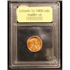 Image 4 : ***Auction Highlight*** 1909 vdb Lincoln Cent 1c Graded GEM++ RD By USCG (fc)