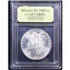 Image 4 : ***Auction Highlight*** 1881-s Morgan Dollar $1 Graded GEM+ DMPL By USCG (fc)