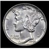 Image 2 : 1944-p Mercury Dime 10c Grades Select+ Unc