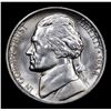 Image 2 : 1938-p Jefferson Nickel 5c Grades Choice+ Unc