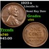 Image 1 : 1923-s Lincoln Cent 1c Grades vf++