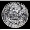 Image 3 : 1954-d Washington Quarter 25c Grades Choice+ Unc