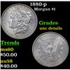 Image 1 : 1880-p Morgan Dollar $1 Grades Unc Details