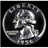 Image 2 : 1956 Washington Quarter 25c Grades GEM++ Proof