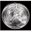 Image 2 : 1986 Silver Eagle Dollar $1 Grades GEM+++ Unc