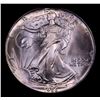 Image 2 : 1986 Silver Eagle Dollar $1 Grades GEM+++ Unc